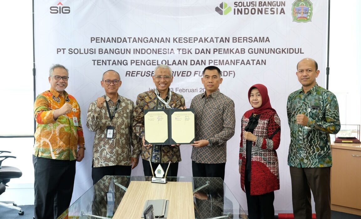 Perluas Kolaborasi Pengelolaan Sampah Kota, Solusi Bangun Indonesia Jalin Kerja Sama dengan Pemkab Gunungkidul untuk Pemanfaatan RDF