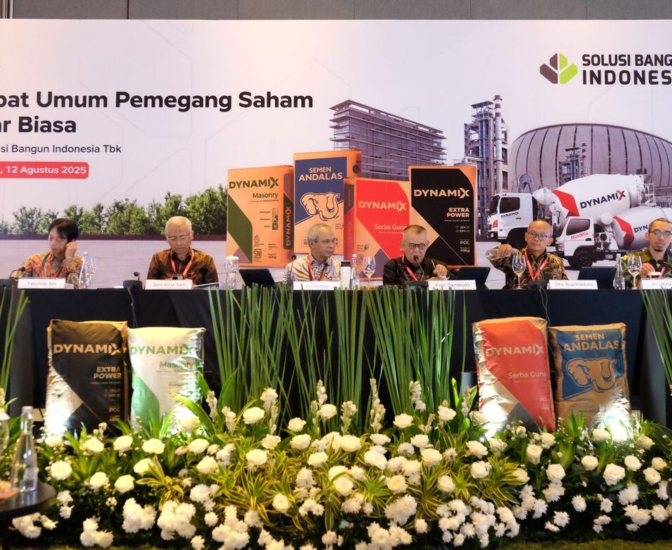 Solusi Bangun Indonesia Umumkan Jajaran Pengurus Perseroan Baru