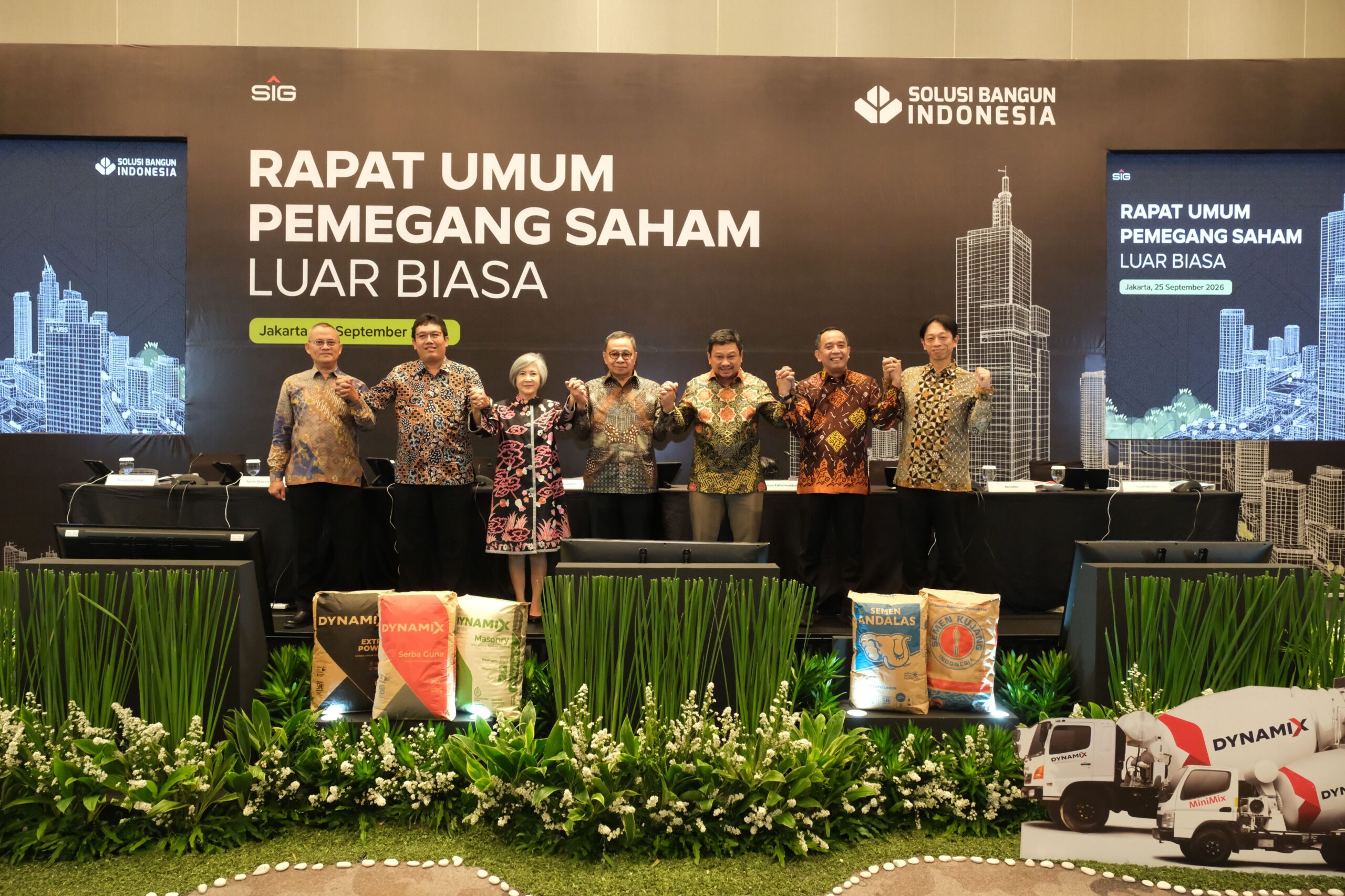 RUPSLB Solusi Bangun Indonesia Perkuat Manajemen